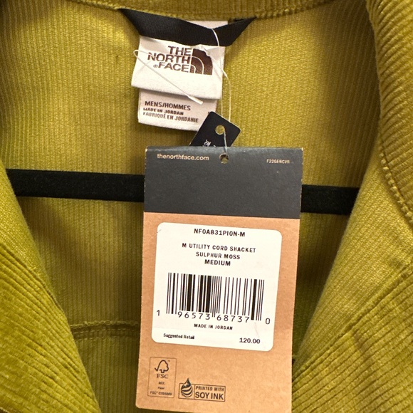 The North Face Utility Cord Shacket - Picture 2 of 3